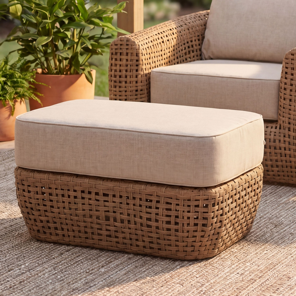 Bloom Collection Outdoor Footstool