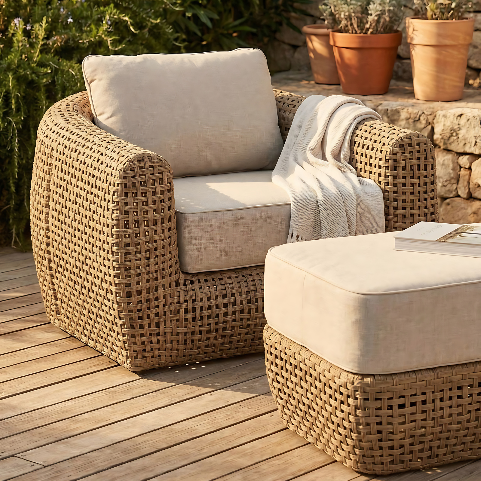 Bloom Collection Outdoor Lounge Chair