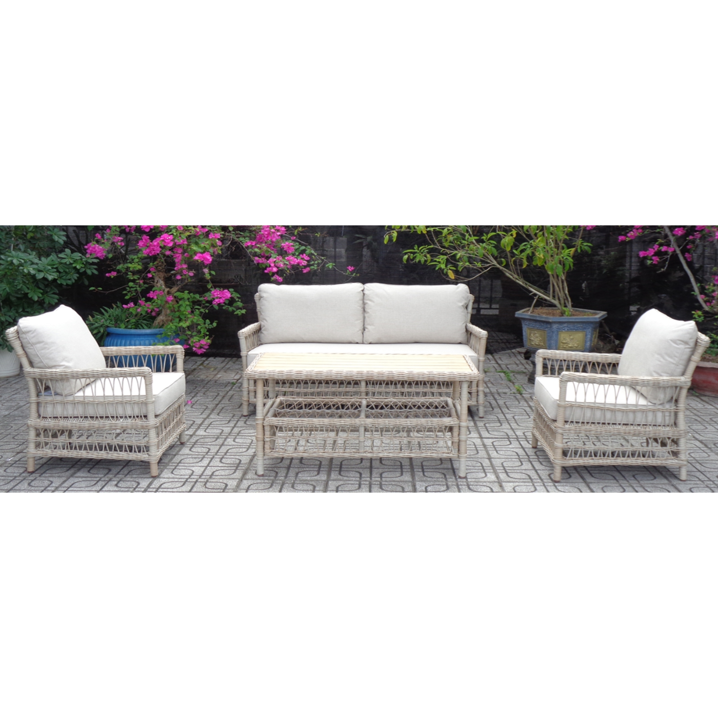 Provence Collection Outdoor 4 Seater